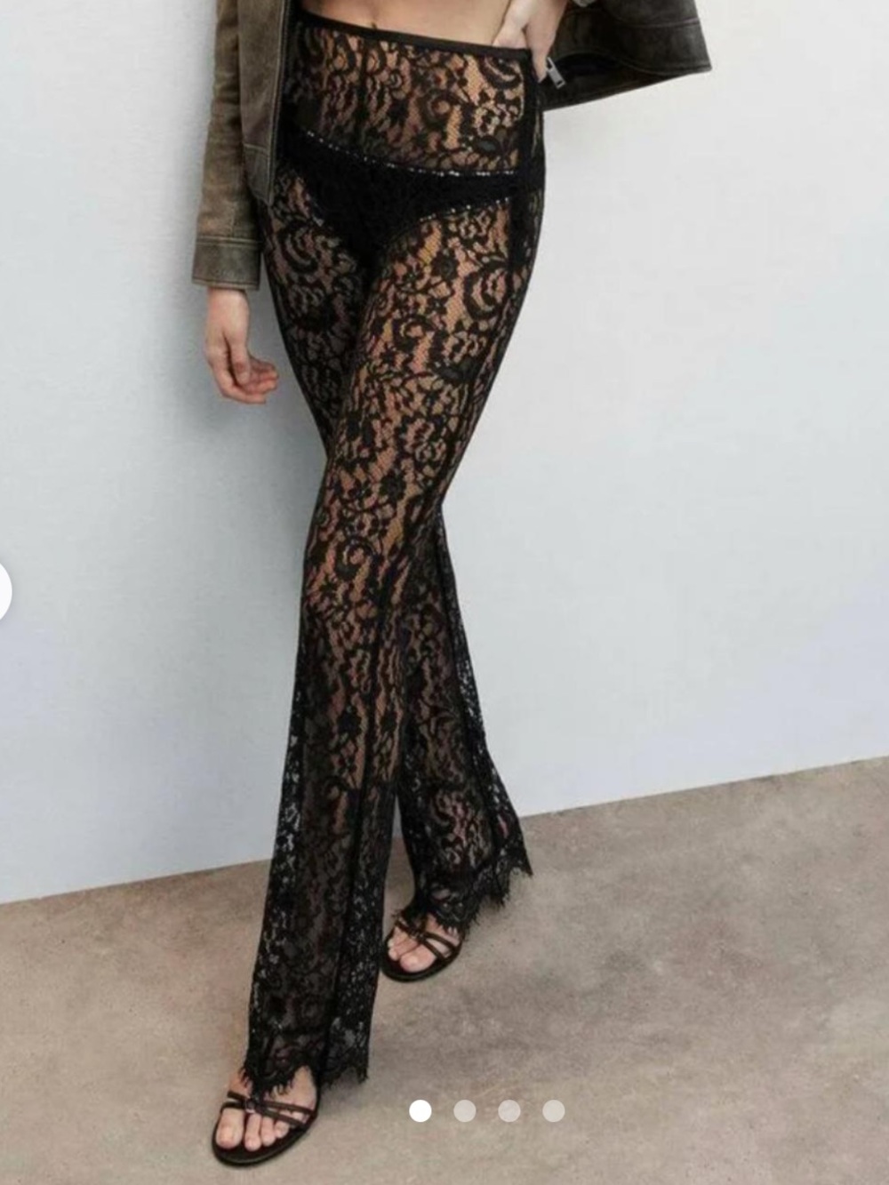 Camille x Mango - Lace Pant - Picture 2 of 7